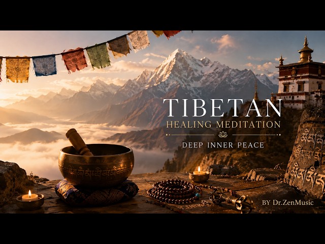 🕉️ Tibetan Healing Meditation | Deep Sleep, Inner Peace & Spiritual Relaxation 🌙