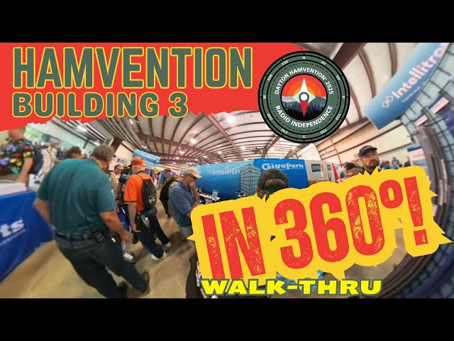 Dayton Hamvention Building #3 360° walk | #hamvention
