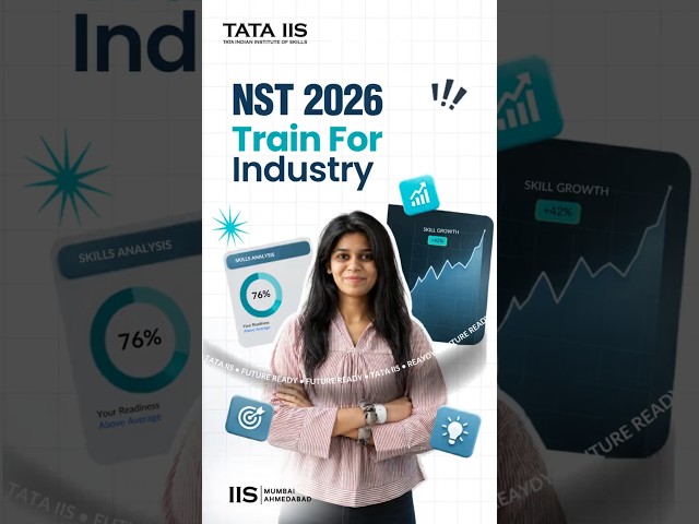 TATA IIS brings National Skills Test 2026 #itijobs #nst  #careerafter12th