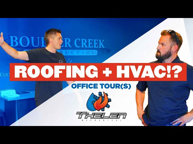 Roofing, Plumbing, and HVAC Office Tour (Thelen Mechanical + Boulder Creek Construction)