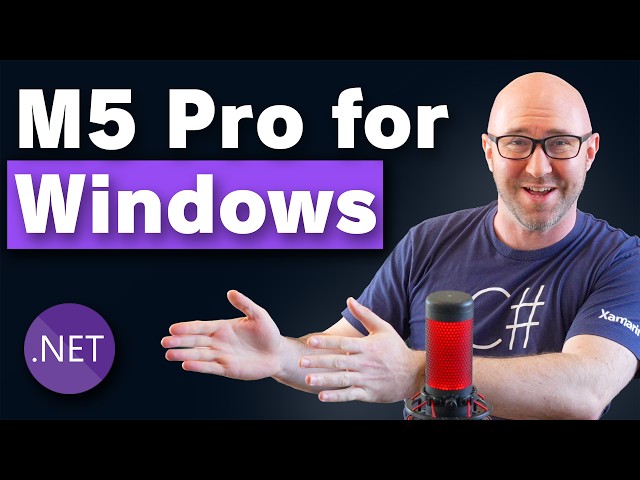 Macbook Pro M5 Pro is the best machine for Windows Development (lol)
