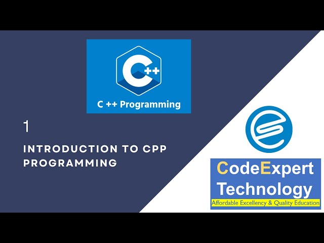 Introduction to CPP Programming Language