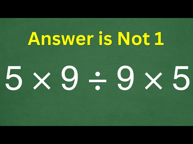 Most People Answer in 2 Seconds — Most People Are Wrong!