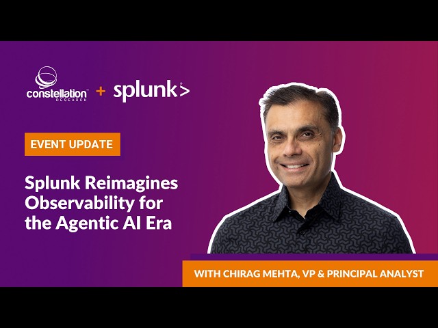 Splunk Reimagines Observability in the AI Era