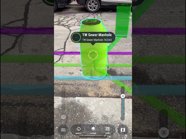 See Underground City Infrastructure with your Phone
