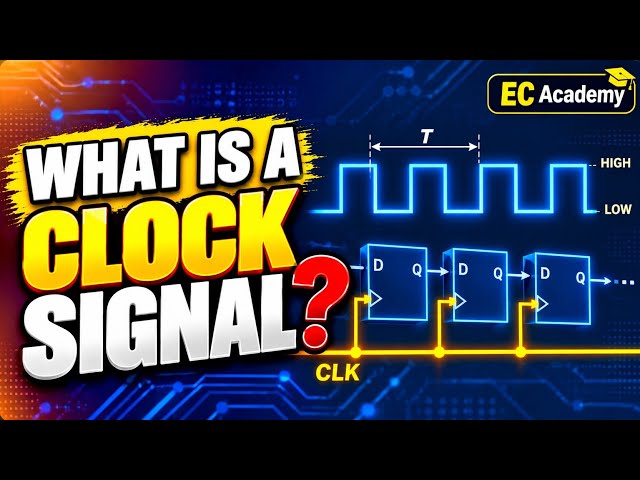 What Is a Clock Signal? | Digital Electronics Explained Simply || EC Academy