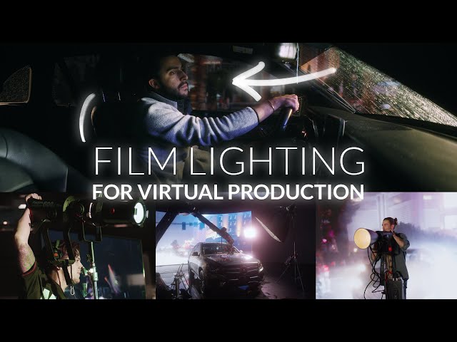 Lighting a Moving Car Scene - Virtual Production (Part 1)