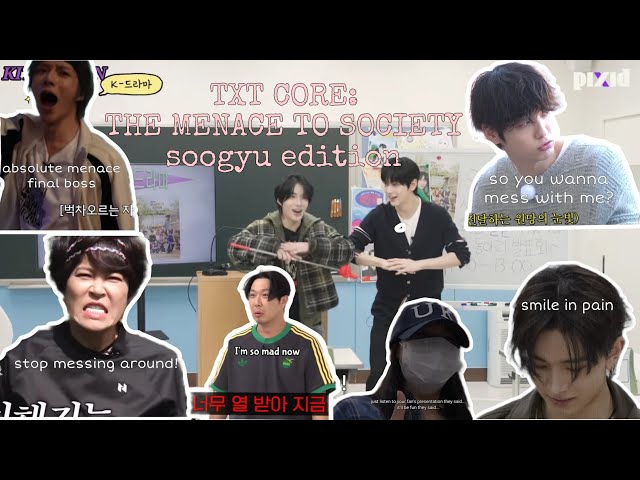 TXT CORE: THE MENACE TO SOCIETY (SOOGYU EDITION)