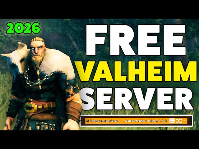 How to Host a FREE Valheim Dedicated Server (2026) | Step-by-Step Steam + Crossplay