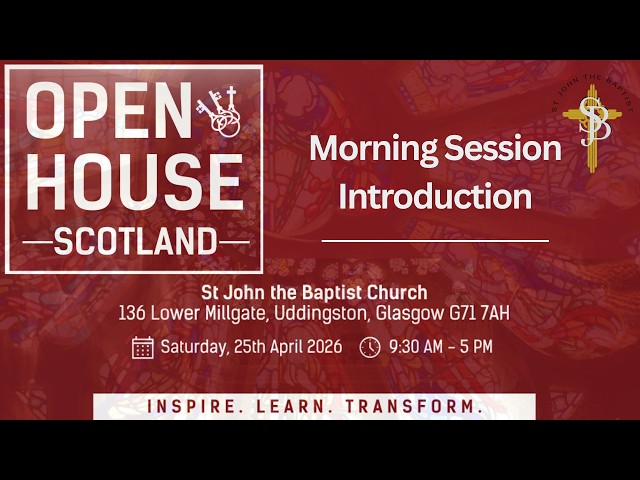 St John the Baptist Divine Renovation Open Day Session 1 - Introductions