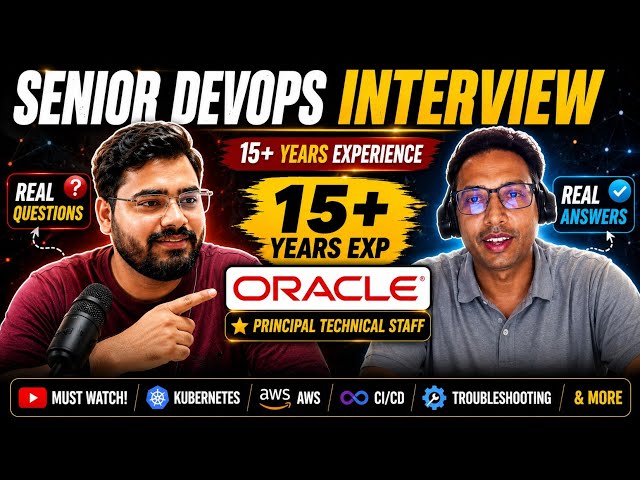 15+ Years Oracle Engineer Reveals Real Senior DevOps Interview Questions 🔥 Candidate 25