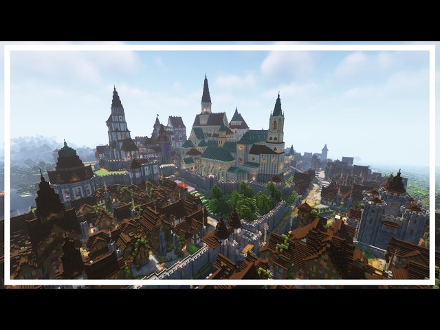 Engor Organic Growing Castle City| Minecraft Timelapse |Download Available