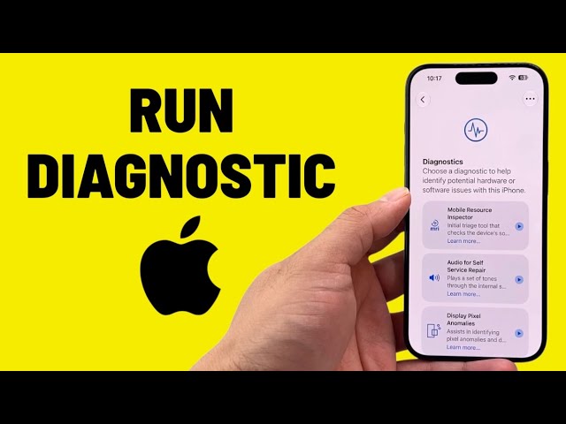 How To Run Diagnostic On iPhone (iOS 27)