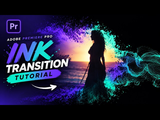 Adobe Premiere Pro Ink Transition Tutorial | Cinematic Ink Effect