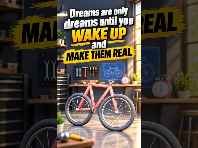 Dreams are only dreams until you wake up and make them real #MakeItHappen #NeverGiveUp#Inspirational