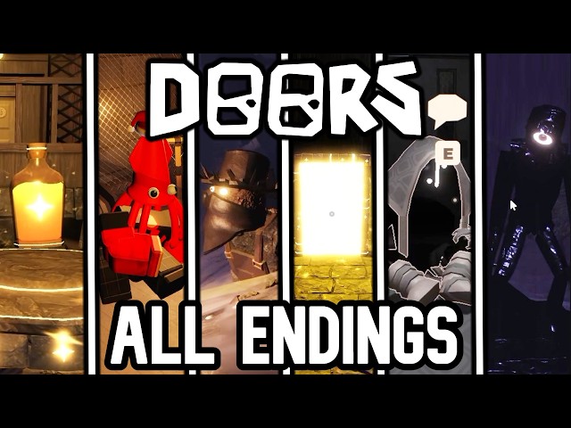 DOORS - All Endings | Roblox