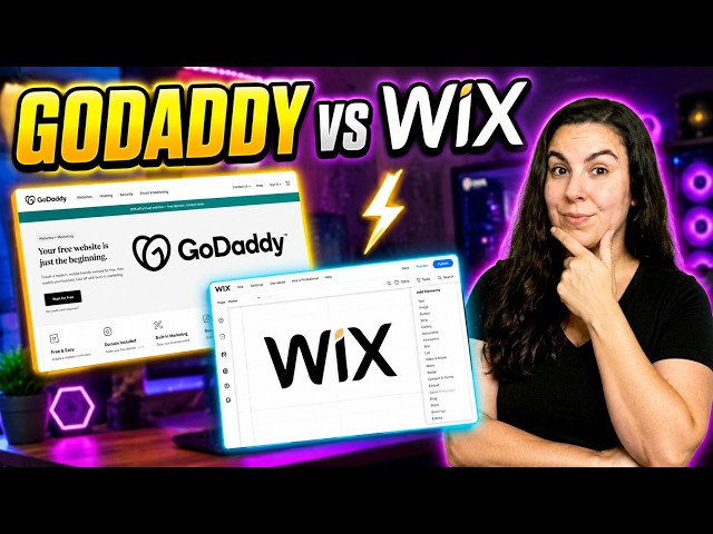GoDaddy vs Wix-- Which Website Builder Wins For Beginners?
