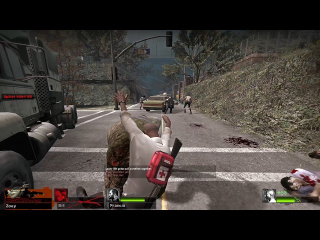 Left 4 Dead 2 Campaign Gameplay 757 - Left Behind: 1. The Outskirts (1/?)