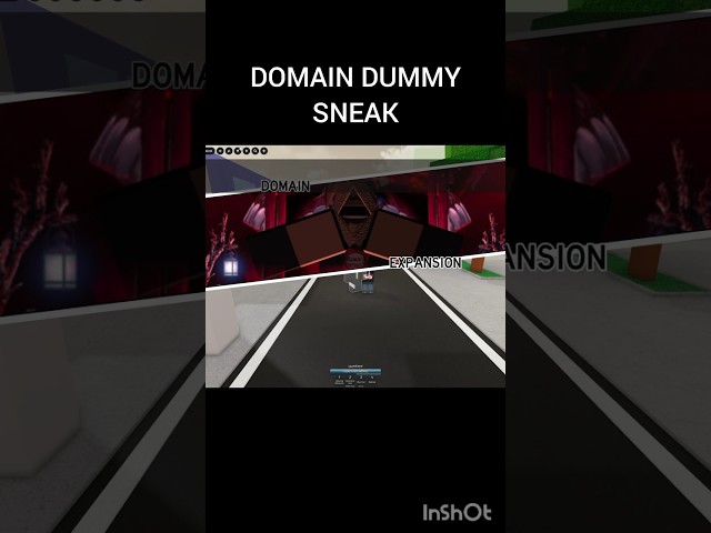 DOMAIN DUMMY SNEAK π #jjs #roblox