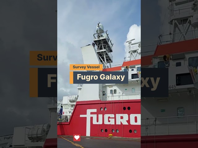 #Research #Vessel - #Fugro #Galaxy #renewable, #UAV #survey  #offshorevessel