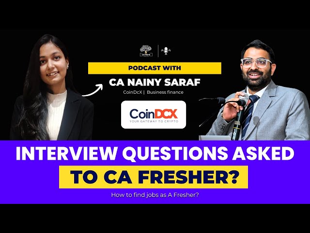Interview Questions for CA Freshers || How to Find Jobs as a Fresher?