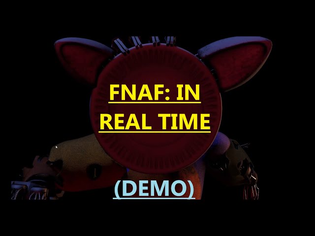 THIS GAME IS AMAZING | FNAF - IN REAL TIME