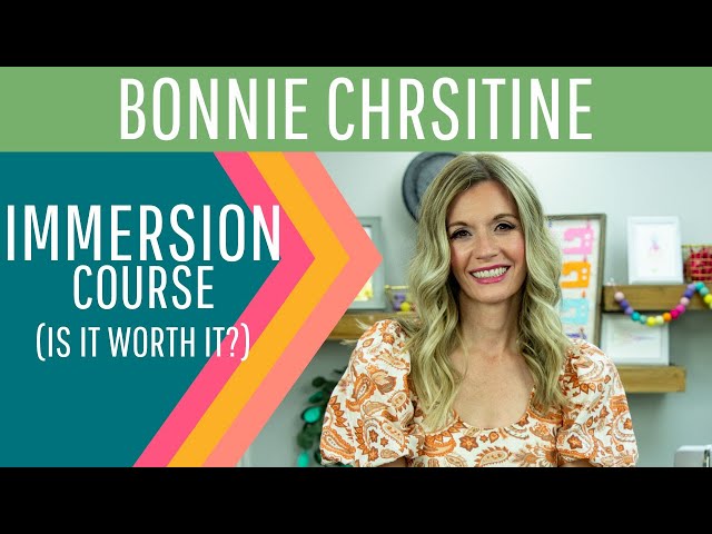 Bonnie Christine Course Review: Is Immersion Worth It? My Honest Experience!