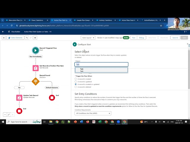 Salesforce FSC - relate Action Plans with its tasks.