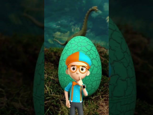 Learn colors with DINO EGGS! #blippi #shorts #dino #colors #learning