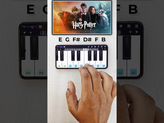 Harry Potter Easy Piano Tutorial