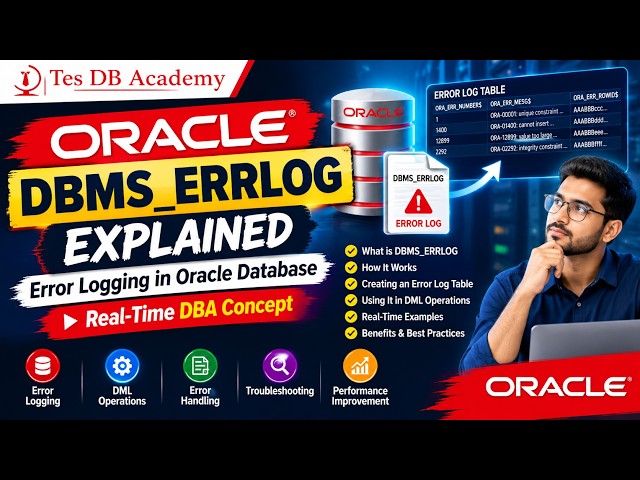 Oracle DBMS_ERRLOG Explained | Error Logging in Oracle Database | Real-Time DBA Concept