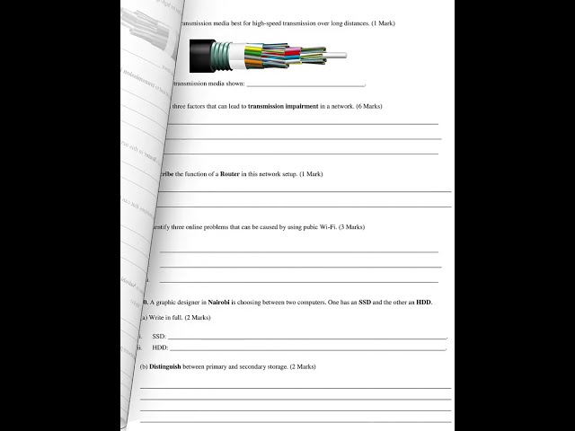 Grade 10 Computer Studies End of Term 2 2026 Exam with Marking Scheme