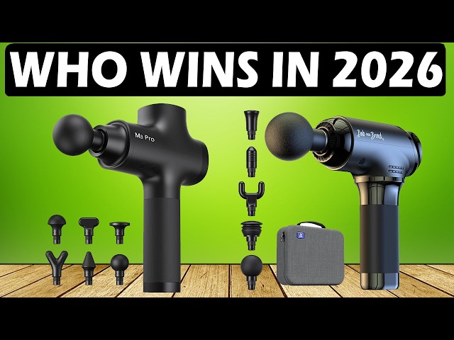 Top 5 Best Massage Guns 2026 - Powerful, Quiet & Portable