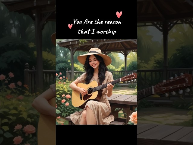 You are the reason that I worship #worship #christiansongs #praiseandworship