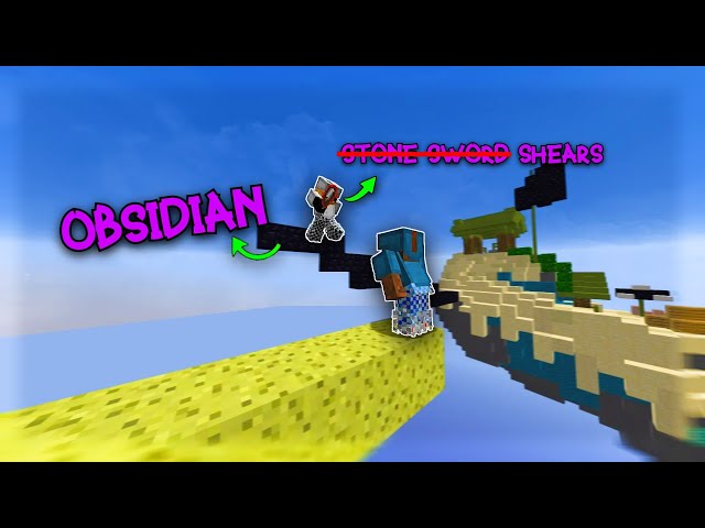 minecraft bedwars with a RANDOMIZED texturepack (cursed)
