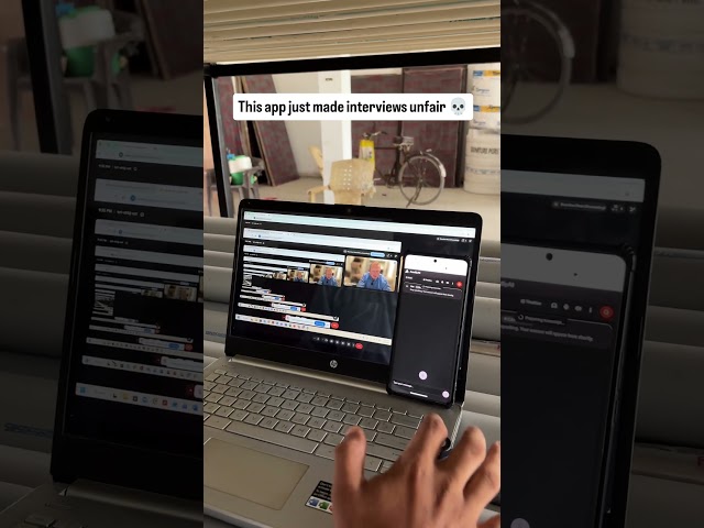 This app just made interviews unfair 💀 #acedly_ai #acedlyaipartner #interviewhacks #interview #viral