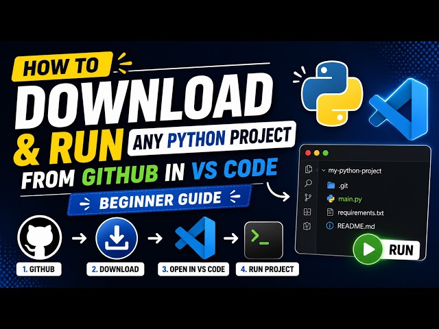 Run Any Python Project from GitHub