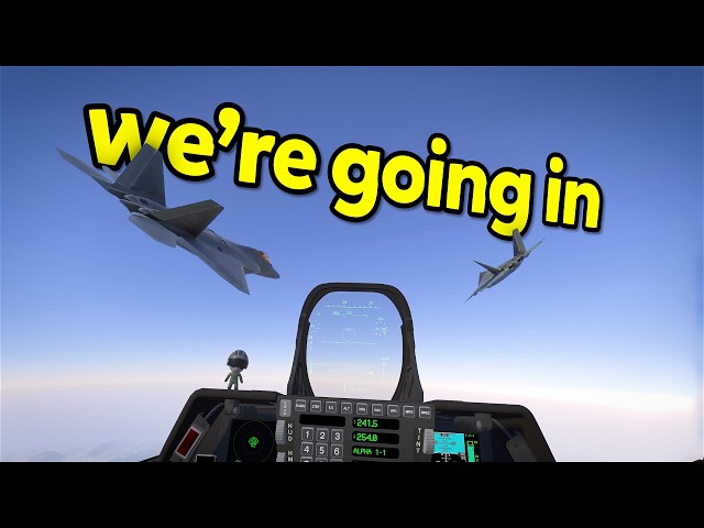 VTOL VR's New F-22 Mod Is Incredible