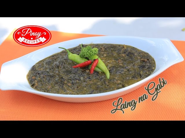 Laing na Gabi Pinoy Recipe : How to cook Laing na Gabi |  Pinoy Recipes