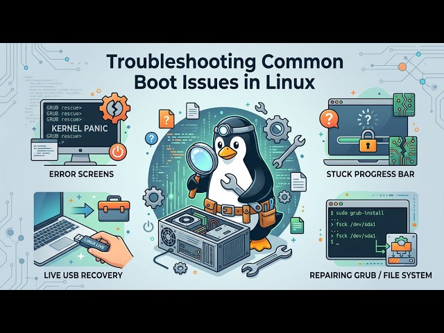 Troubleshooting Common Boot Issues in Linux