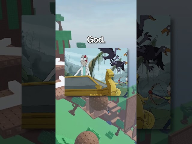 The Rick and Morty God of War Ad