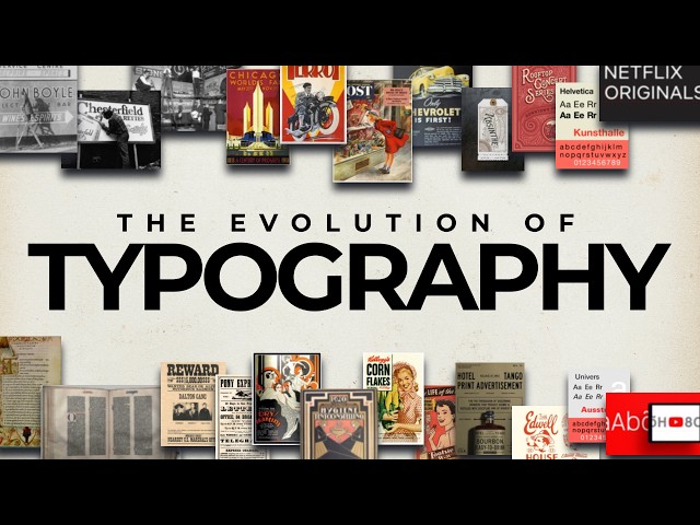 Typography Masterclass: The Evolution Of Ancient Letters To Modern Fonts