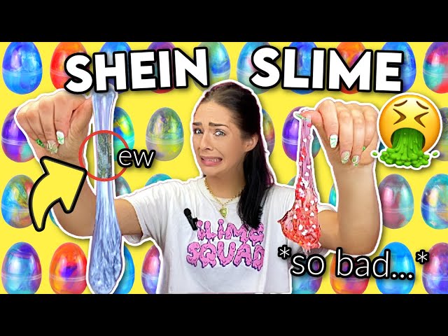 TESTING SHEIN SLIME....*girl what is this* 😠😠😠😠