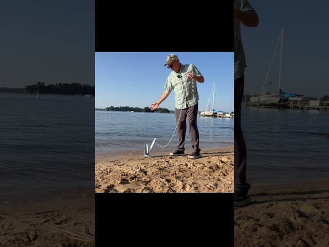 How a boat anchor works #anchor #boat #boating