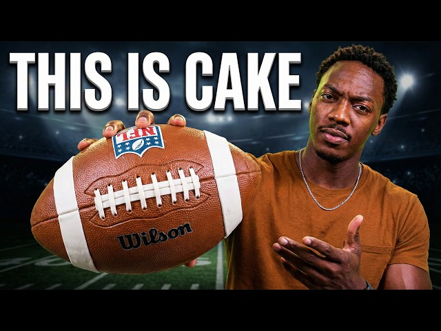 I Made a Hyper-Realistic Football Cake for the Super Bowl