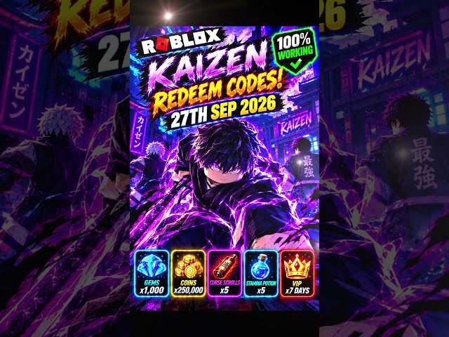 ALL NEW Kaizen Codes | Roblox Kaizen Redeem Codes