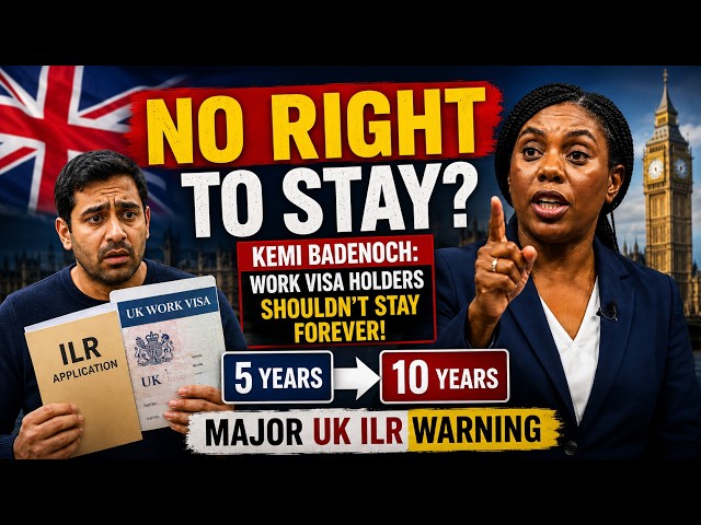 UK ILR U-Turn? Badenoch Says Work Visa Holders Shouldn’t Stay Forever