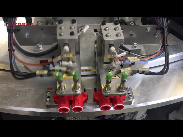 Fully automated assembly station