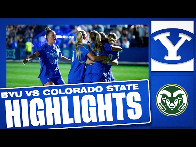 BYU Women's Soccer vs Colorado State | Full Game Highlights (2026)