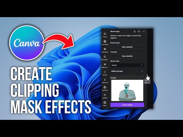 How to Create Clipping Mask Effects in Canva (New Guide)